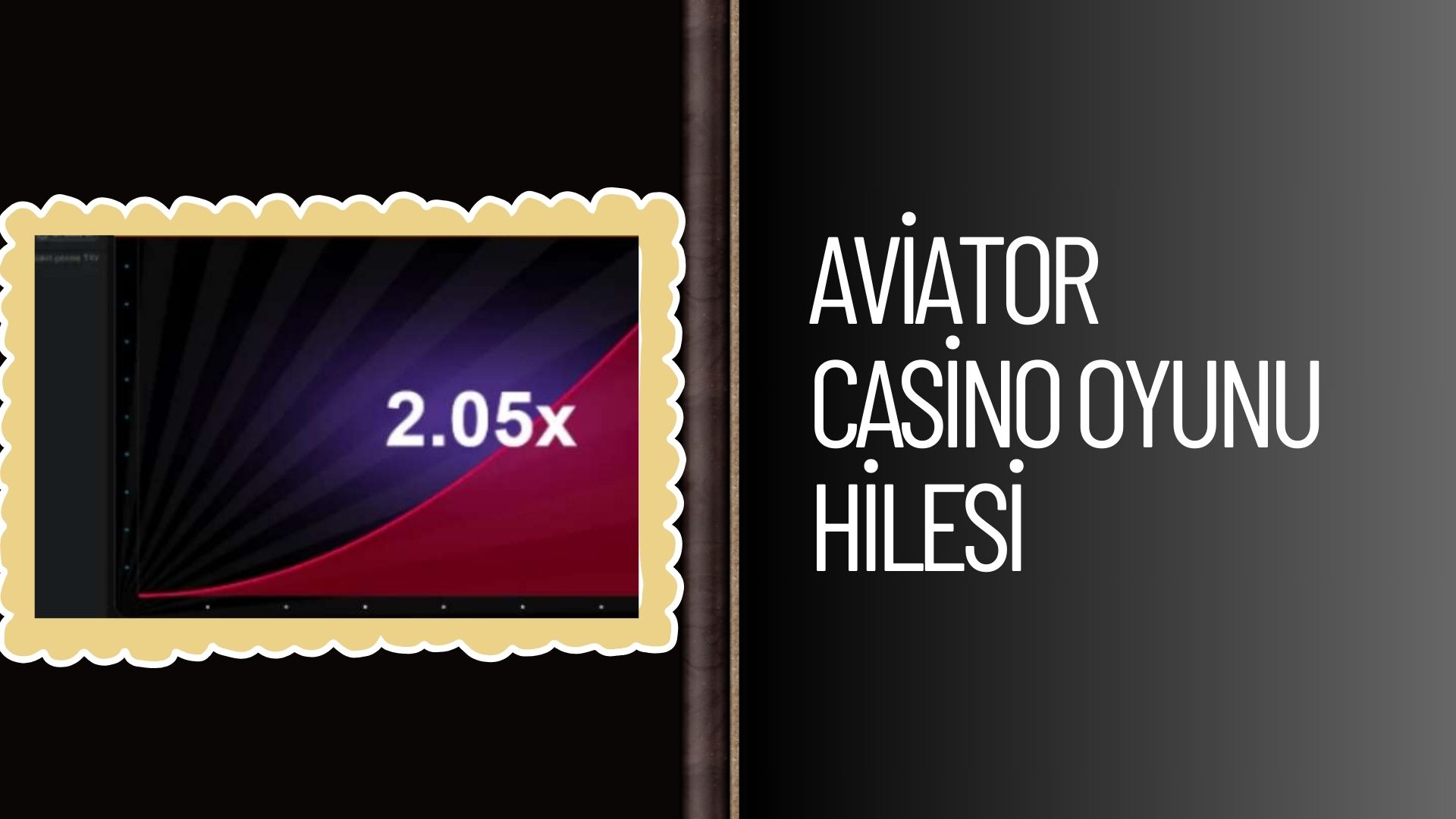 Aviator Casino Oyunu Hilesi